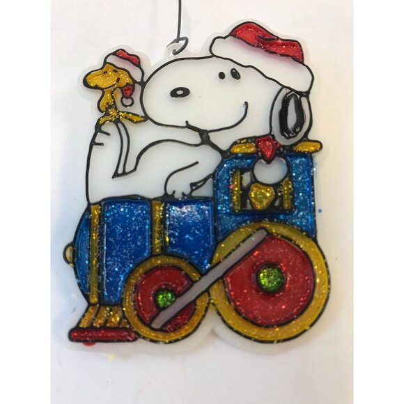 Vintage 1979 Peanuts Hand Made Hand Painted Six Christmas Ornaments United - Picture 6 of 10